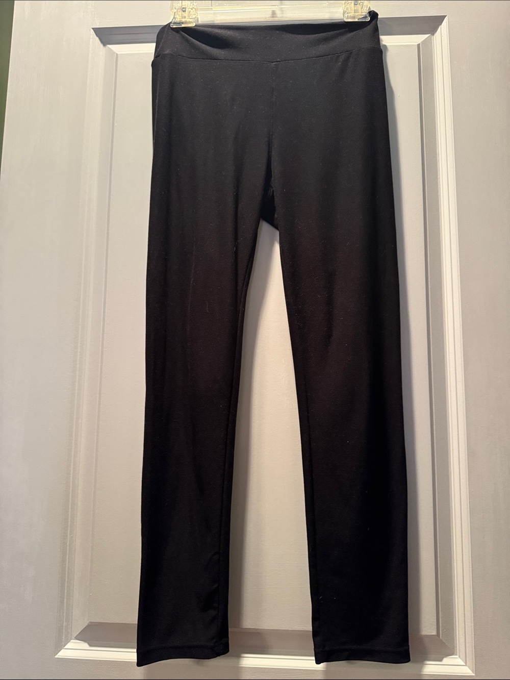LuLaRoe Black Full-Length Leggings - Solid Black